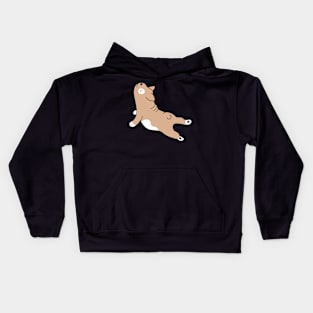 Doggie yogi - Dog Stretching Kids Hoodie